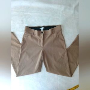 Retrology Pants Womens Size 12 Khaki Straight Leg Zip Button .